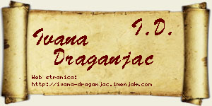 Ivana Draganjac vizit kartica